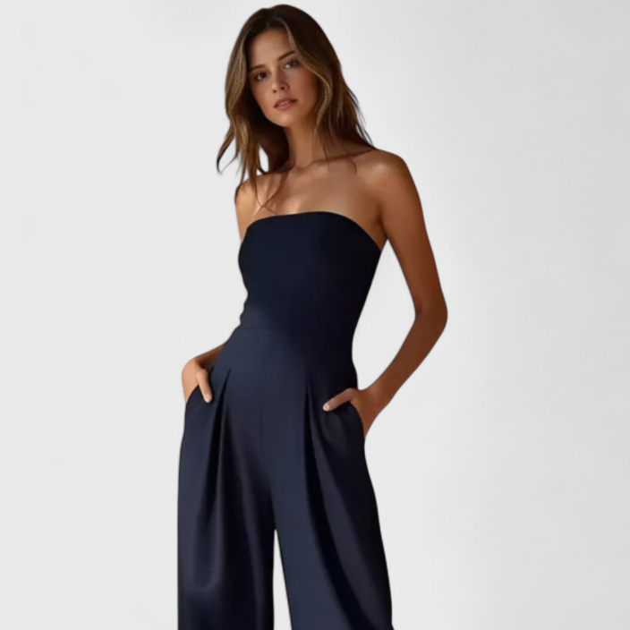 Llona | Mono Elegante sin Mangas
