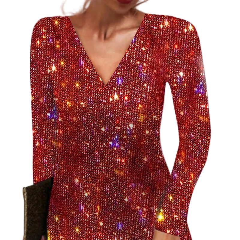 Elara™ | Vestido mini de lentejuelas elegante