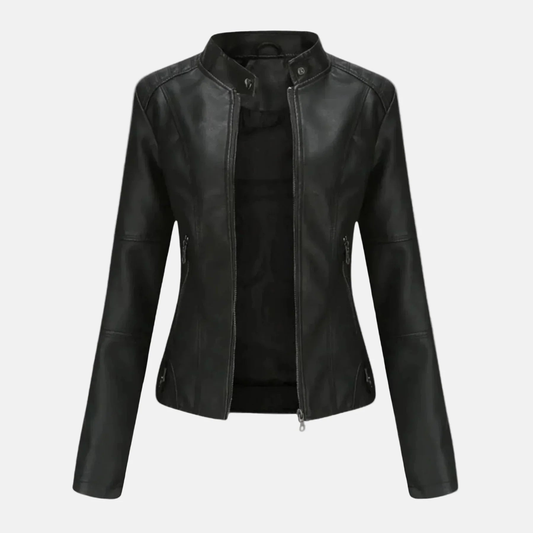 Romina | Chaqueta de Cuero Casual