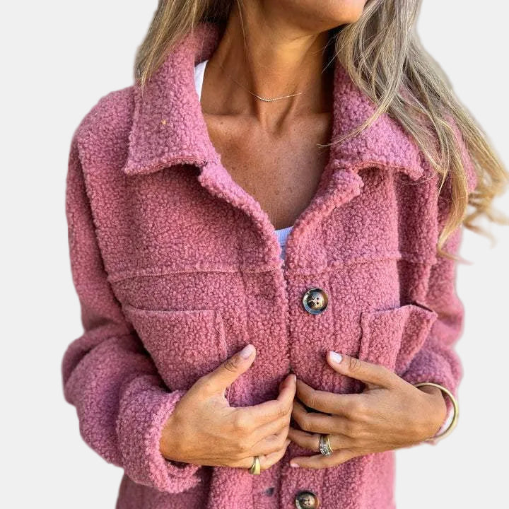 Antonia | Chaqueta abotonada acogedora