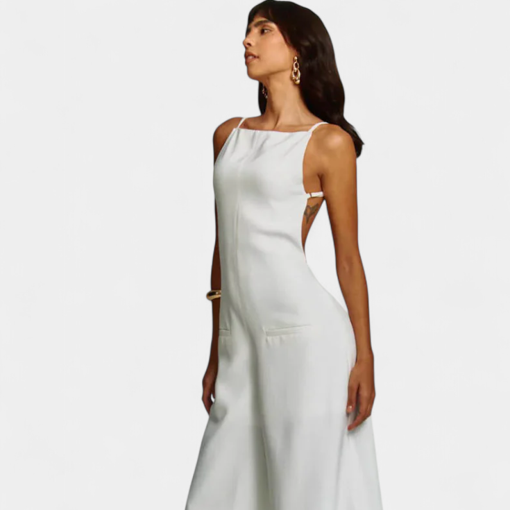 Belén | Mono Halter de Pierna Ancha Radiante