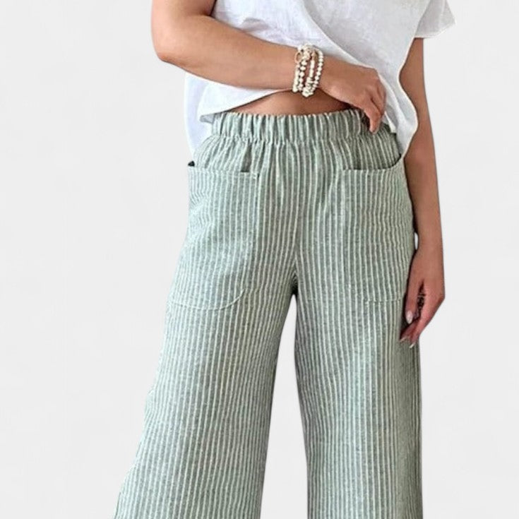 Lumiere | Pantalones Livianos de Corte Relajado