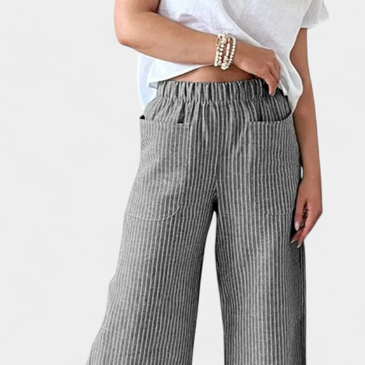 Lumiere | Pantalones Livianos de Corte Relajado