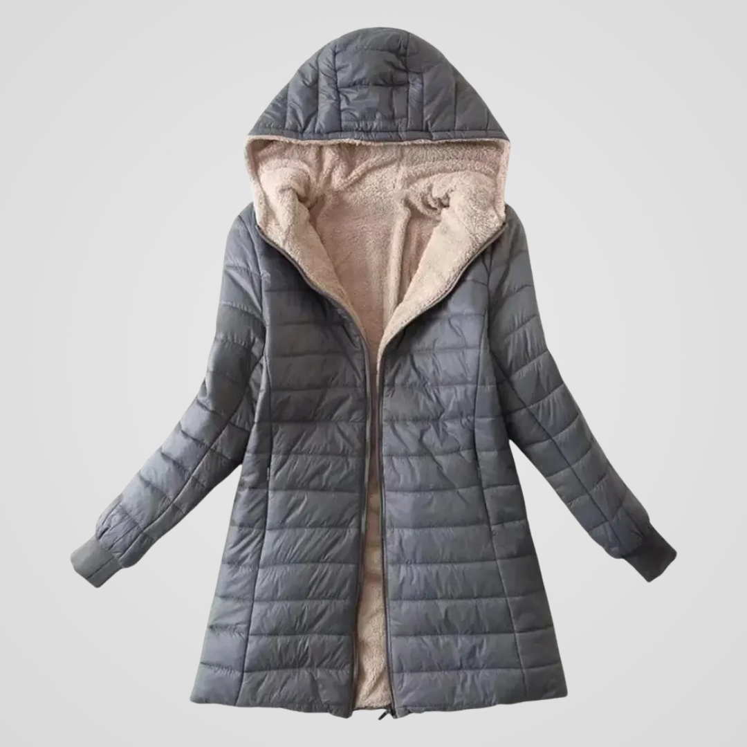 Carolina | Abrigo de invierno forrado de sherpa