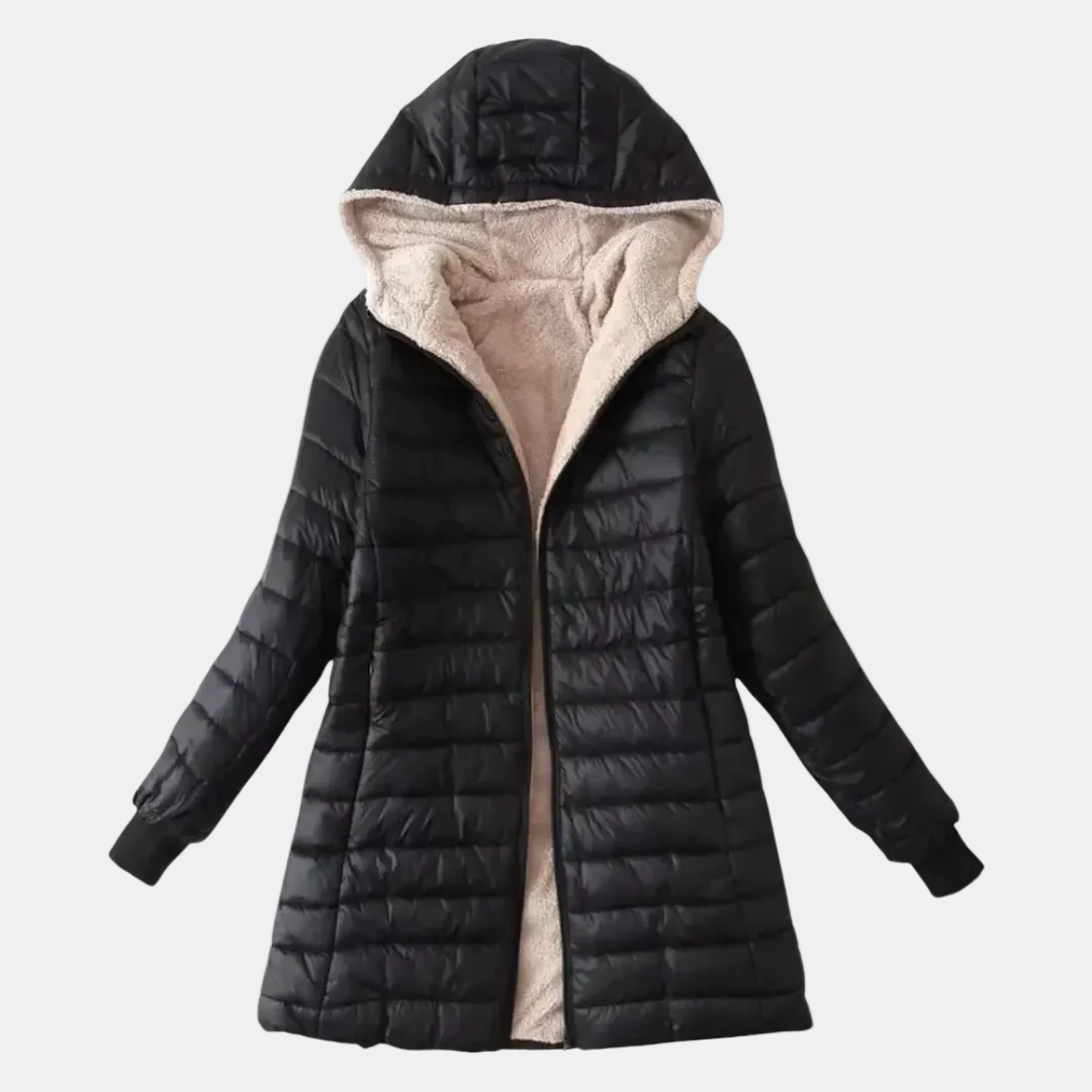 Carolina | Abrigo de invierno forrado de sherpa