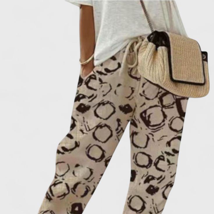 Alba | Pantalón Holgado de Talle Alto