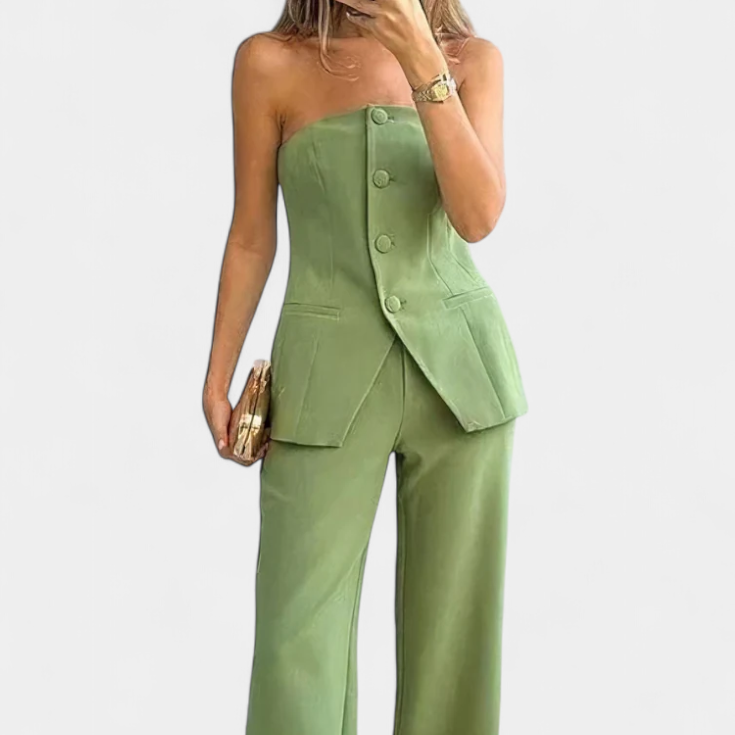 Ekaterina | Conjunto top tubo