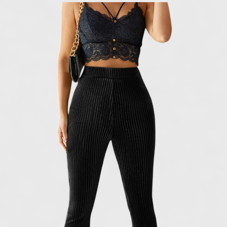 Liset | Pantalones Acampanados de Pana