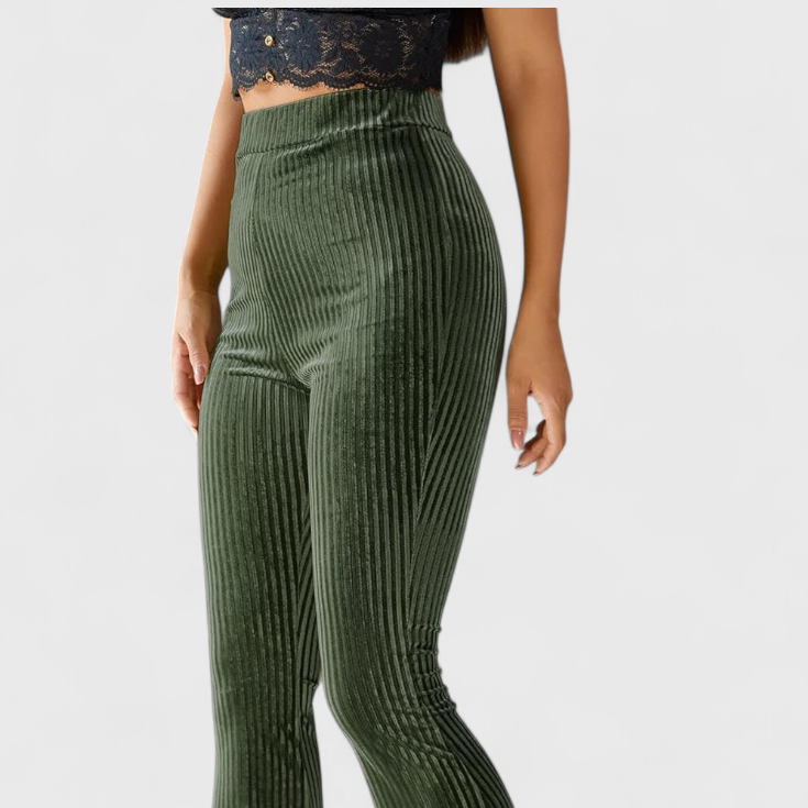Liset | Pantalones Acampanados de Pana