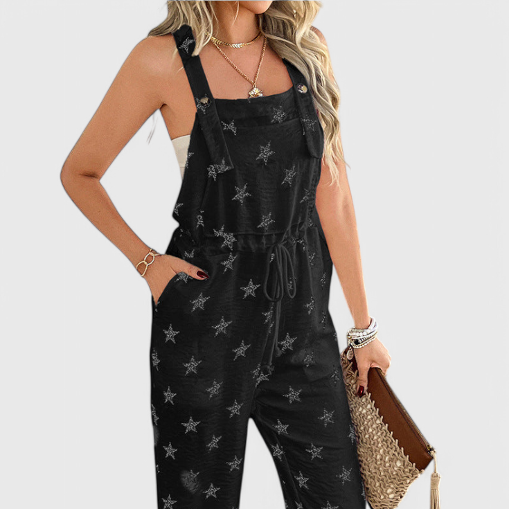 Bianca | Mono Largo Relajado con Estampado de Estrellas