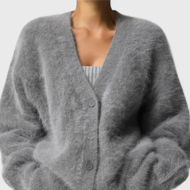 Daniela | Cardigan de Mezcla de Cachemira Suave