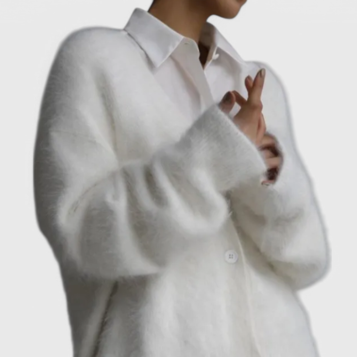 Daniela | Cardigan de Mezcla de Cachemira Suave