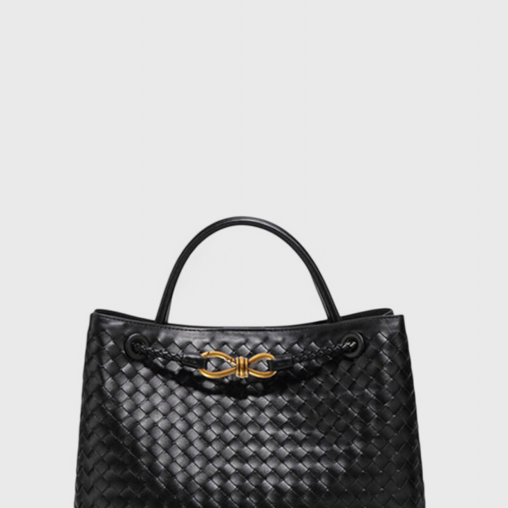 Bolsa Diaria Tejida Índigo