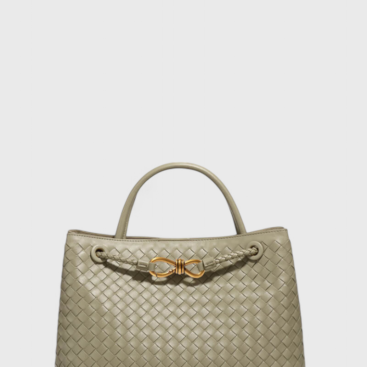 Bolsa Diaria Tejida Índigo