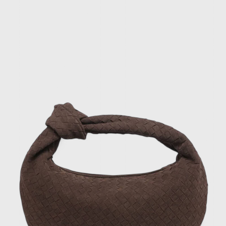 Lila | Bolso Mediano Woven con Detalle de Nudo