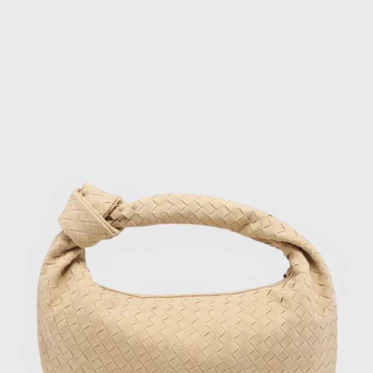 Lila | Bolso Mediano Woven con Detalle de Nudo