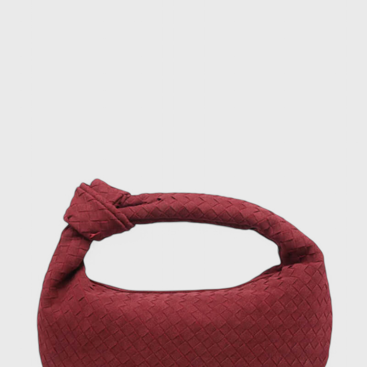 Lila | Bolso Mediano Woven con Detalle de Nudo