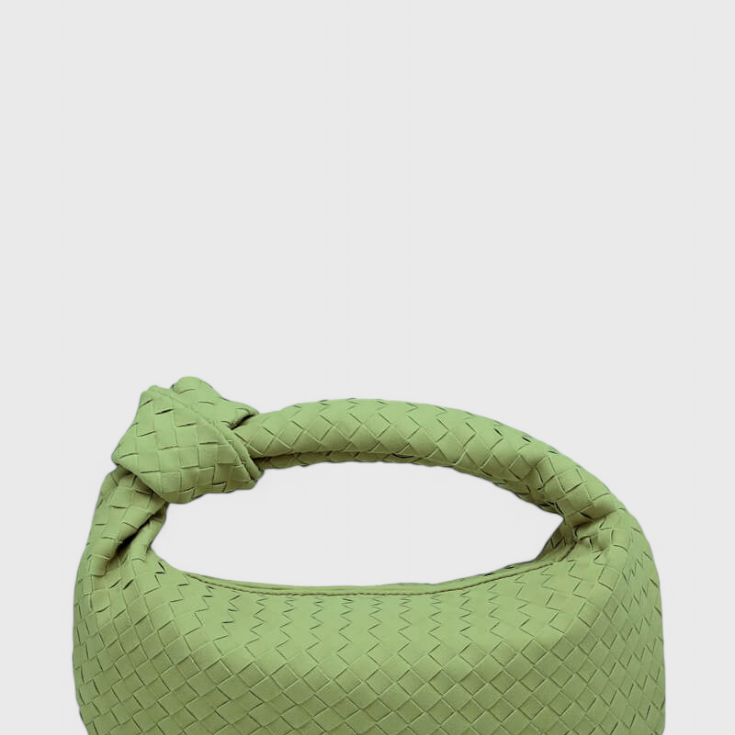 Lila | Bolso Mediano Woven con Detalle de Nudo