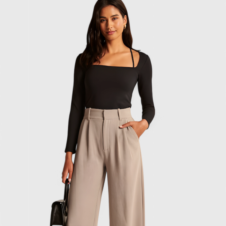 Tinashe | Pantalones Tailored de Pierna Ancha