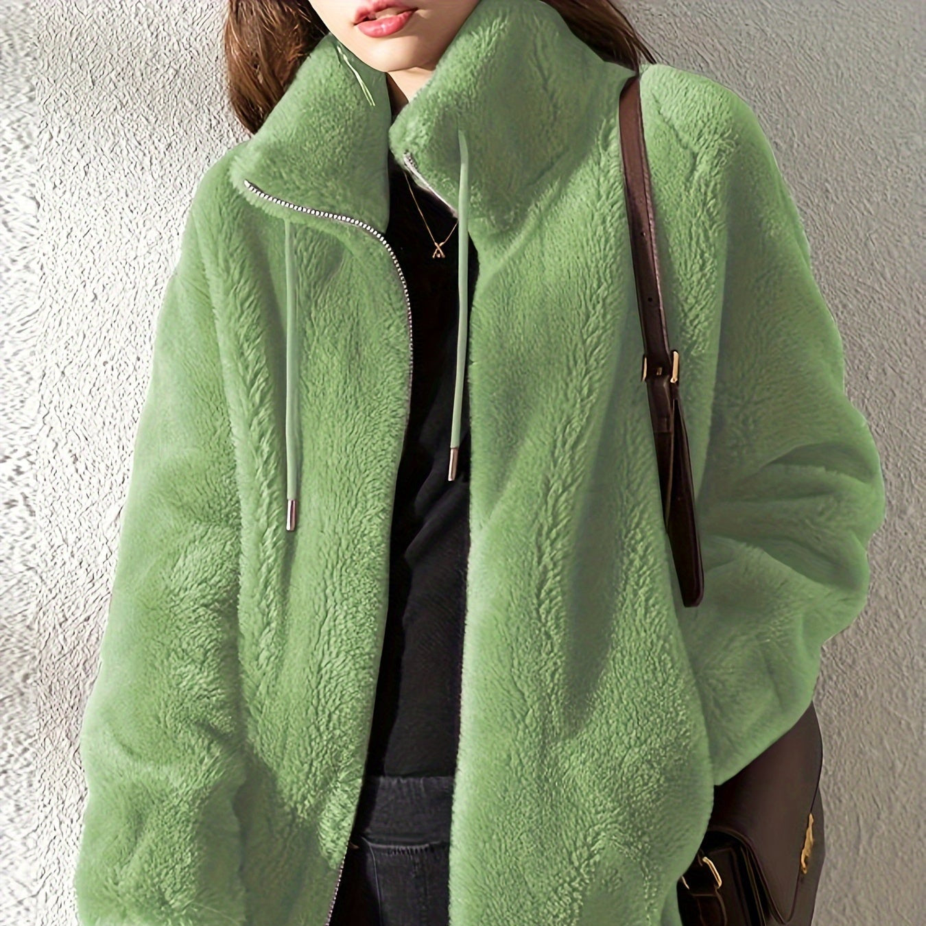 Amara | Chaqueta de borreguito suave y cálida