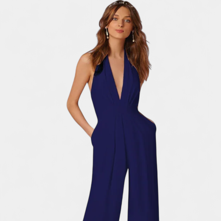 Lila | Mono de Pierna Ancha con Elegancia Ligera