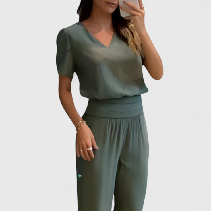 Cassandra | Blusa y Pant.