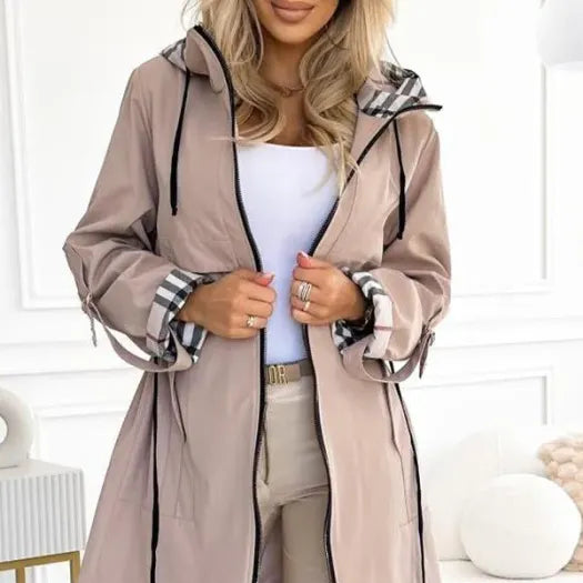 Selena | Abrigo Impermeable y Cortaviento
