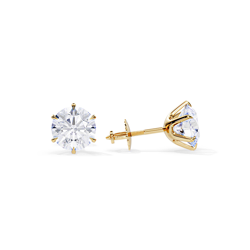 Pendientes Chic Tera en Dorado Blanco