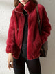Amara | Chaqueta de borreguito suave y cálida