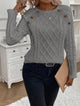 Clara | Jersey de Punto con Botones para Damas