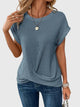 Isa | Blusa Elegante con Cuello Redondo