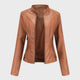 Romina | Chaqueta de Cuero Casual