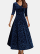 Denise | Vestido de Terciopelo Festivo