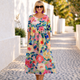 Susan | Vestido Floral con Aire de Verano