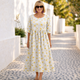 Susan | Vestido Floral con Aire de Verano