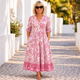 Elly | Vestido Floral Elegante con Aire Ligero