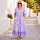 Elly | Vestido Floral Elegante con Aire Ligero