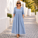 Cleomarie | Vestido Midi Elegante
