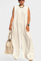 Airla | Mono Oversize sin Mangas de Pierna Ancha