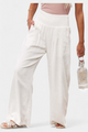 Lexia | Pantalón de Algodón y Lino con Corte Fluido y Elegancia Natural