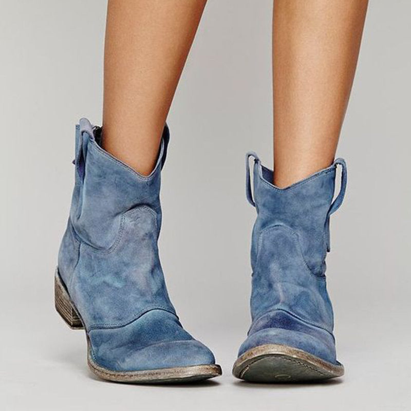 Aitana | Botas de gamuza cómodas