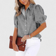 Regina | Blusa Relajada con Mangas Abullonadas