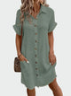 ELIRA | VESTIDO CAMISERO LIGERO Y NATURAL