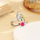 Rose | Anillo con Ícono de Perro