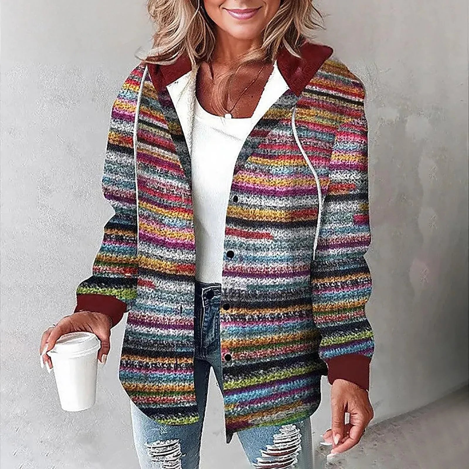 Samira | Chaqueta de Otoño Suave y Cálida