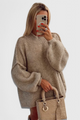 Cassia | Jersey de Punto Oversized con Mangas Globo