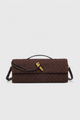 Melanie | Bolso de Hombro Clásico de Ante