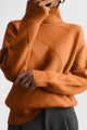 Jasmine | Jersey de Cuello Alto de Cachemira