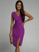 GUDRUN | MINI VESTIDO ELEGANTE CUELLO EN V