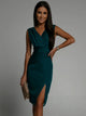 GUDRUN | MINI VESTIDO ELEGANTE CUELLO EN V